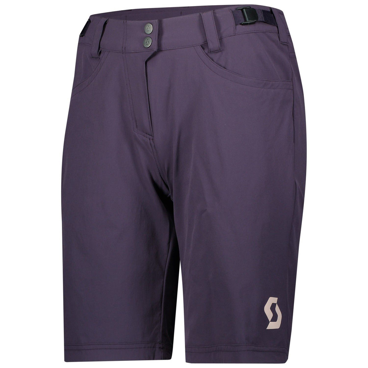 Pantalón Corto MTB Badana Scott Trail Flow Mujer Dark Purple