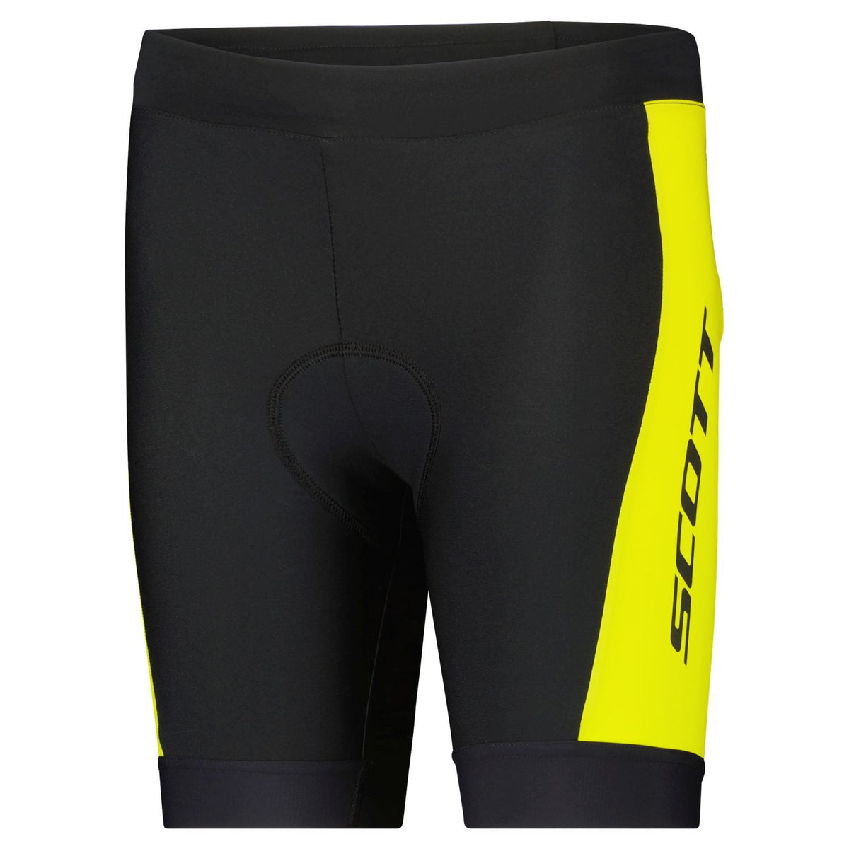 Culote Corto Sin Tirantes Scott RC Pro Junior Black/Sulphur Yellow
