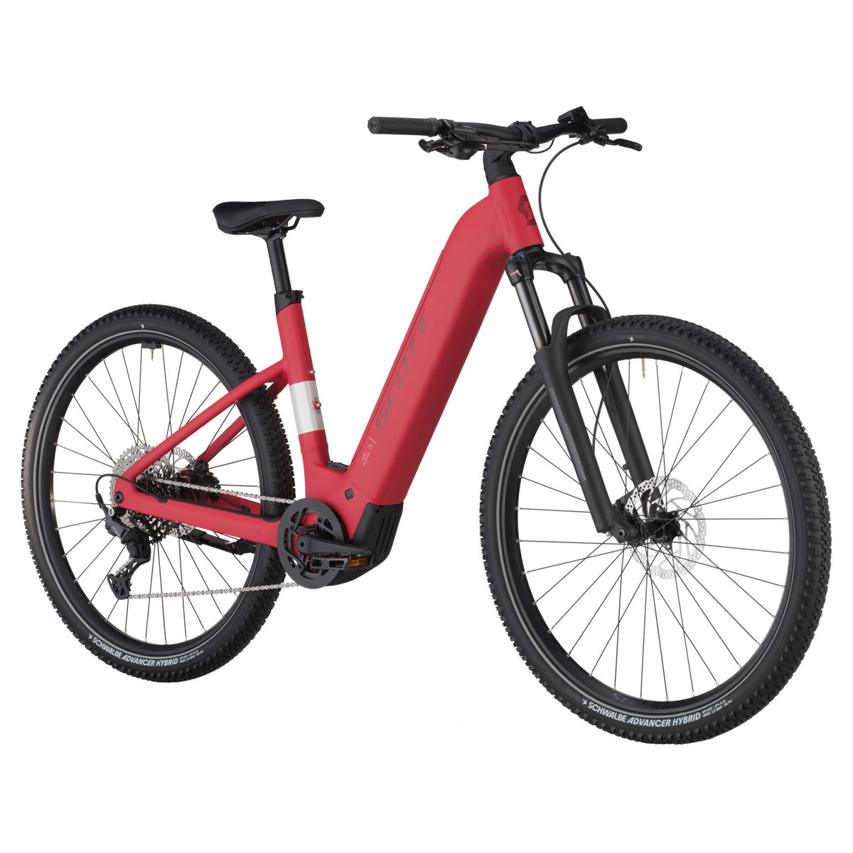 Scott Axis 30 Wave 2025 Raspberry Red