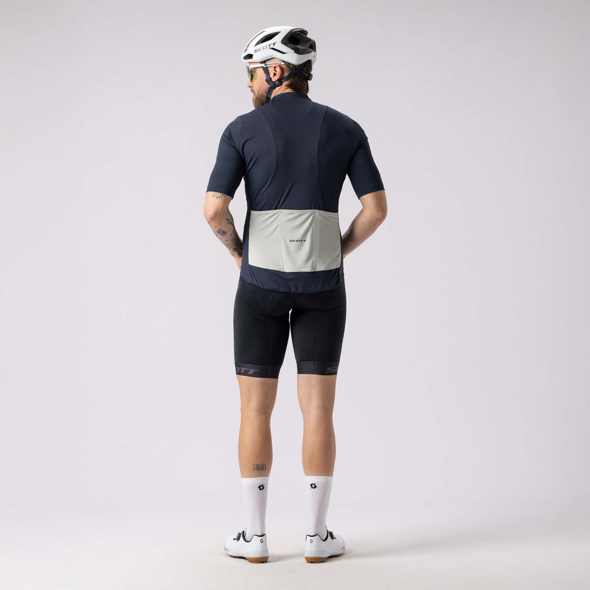 Culote Corto Tirantes Scott Endurance ++ Hombre Black/Dark Grey #4