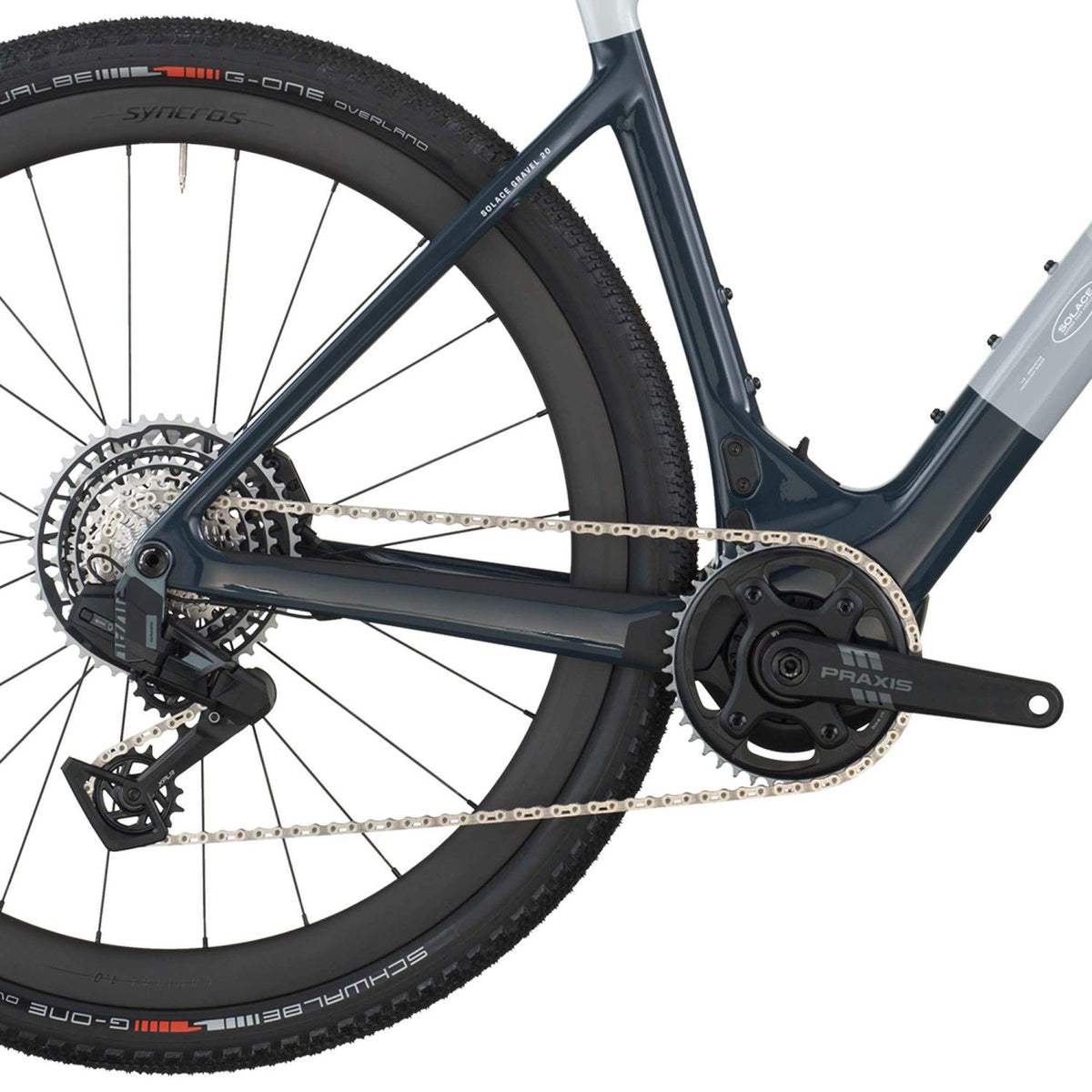Scott Solace Gravel 20 2027 Squid Blue/Beluga Grey #4