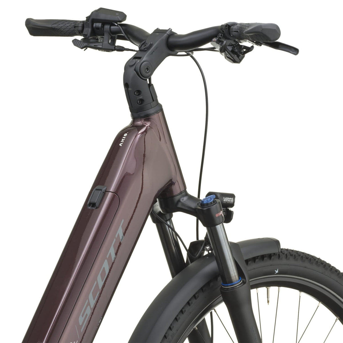Scott Axis 10 Wave 2027 Aubergine Red #5