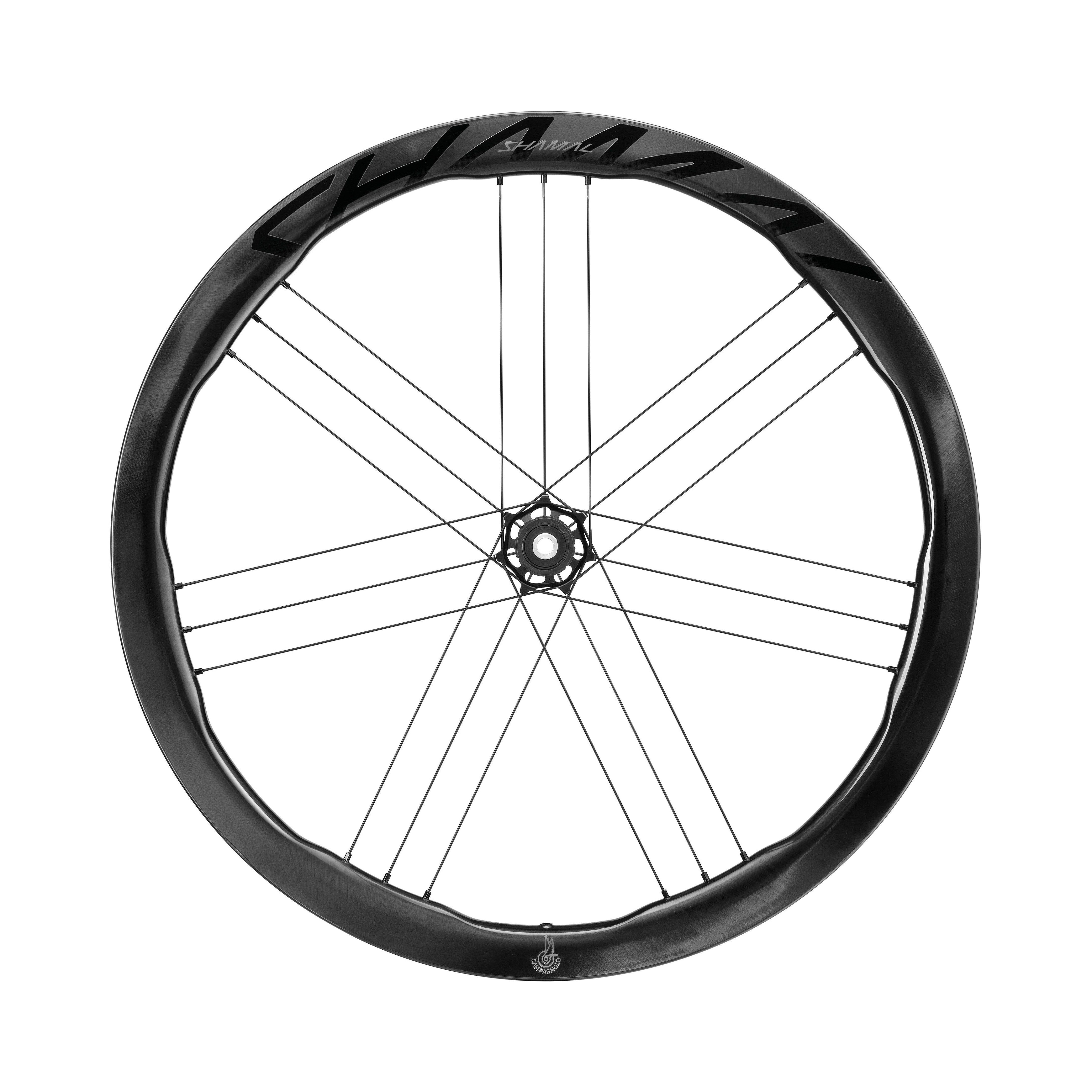 Juego Ruedas Campagnolo Shamal Dual Profil C23 2WF Freno Disco Tubeless Ready Sram XDR Carbono Negro