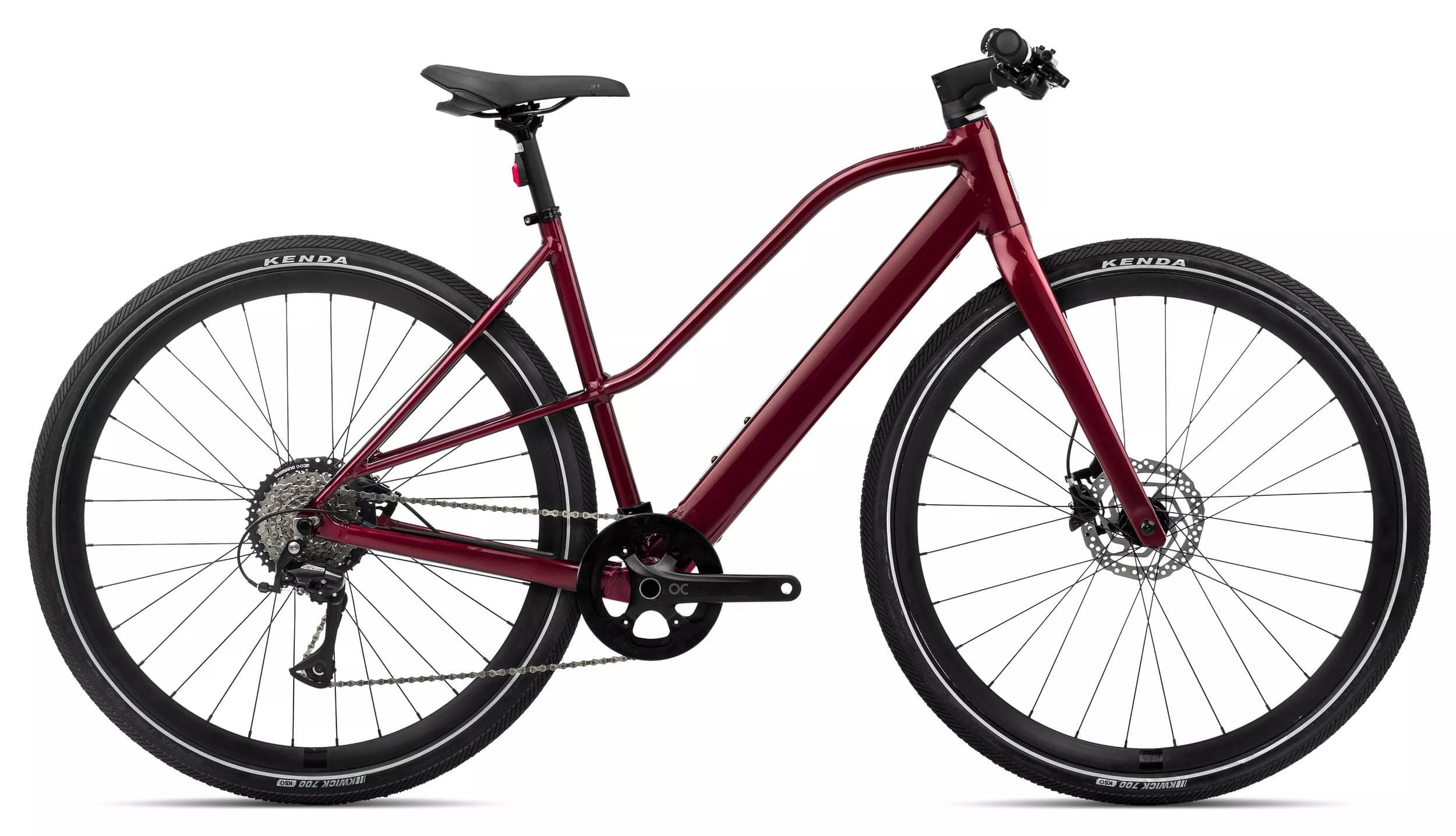 Orbea Vibe Mid H30 2024 Metallic Burgundy Red Gloss