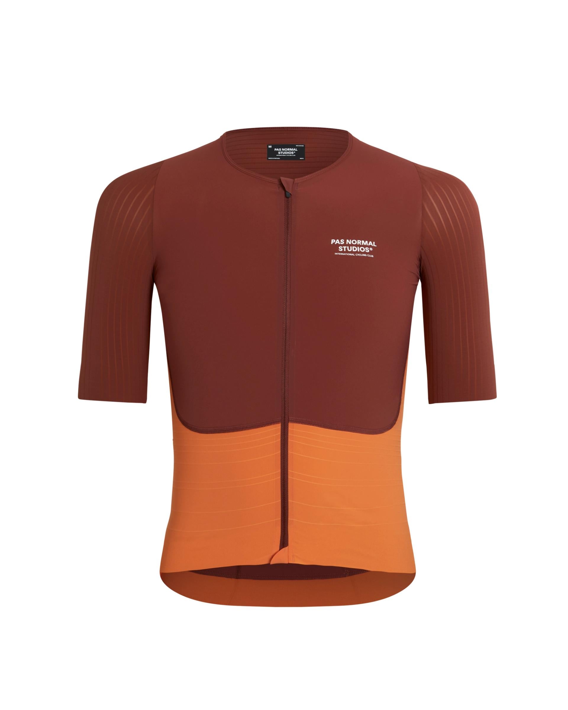 Maillot Manga Corta Pas Normal Studios Mechanism Pro Hombre Mahogany