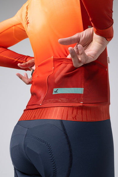Maillot Manga Larga Hyder Gobik Hombre Tangelo #11