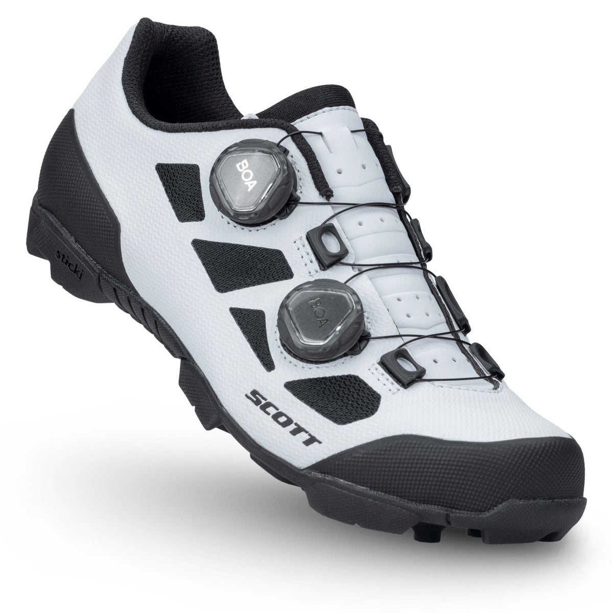 Zapatillas MTB Scott Vertec Mujer Blanco/Negro