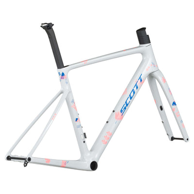 Cuadro Scott Addict RC Team HMX 2026 Beluga Grey #2