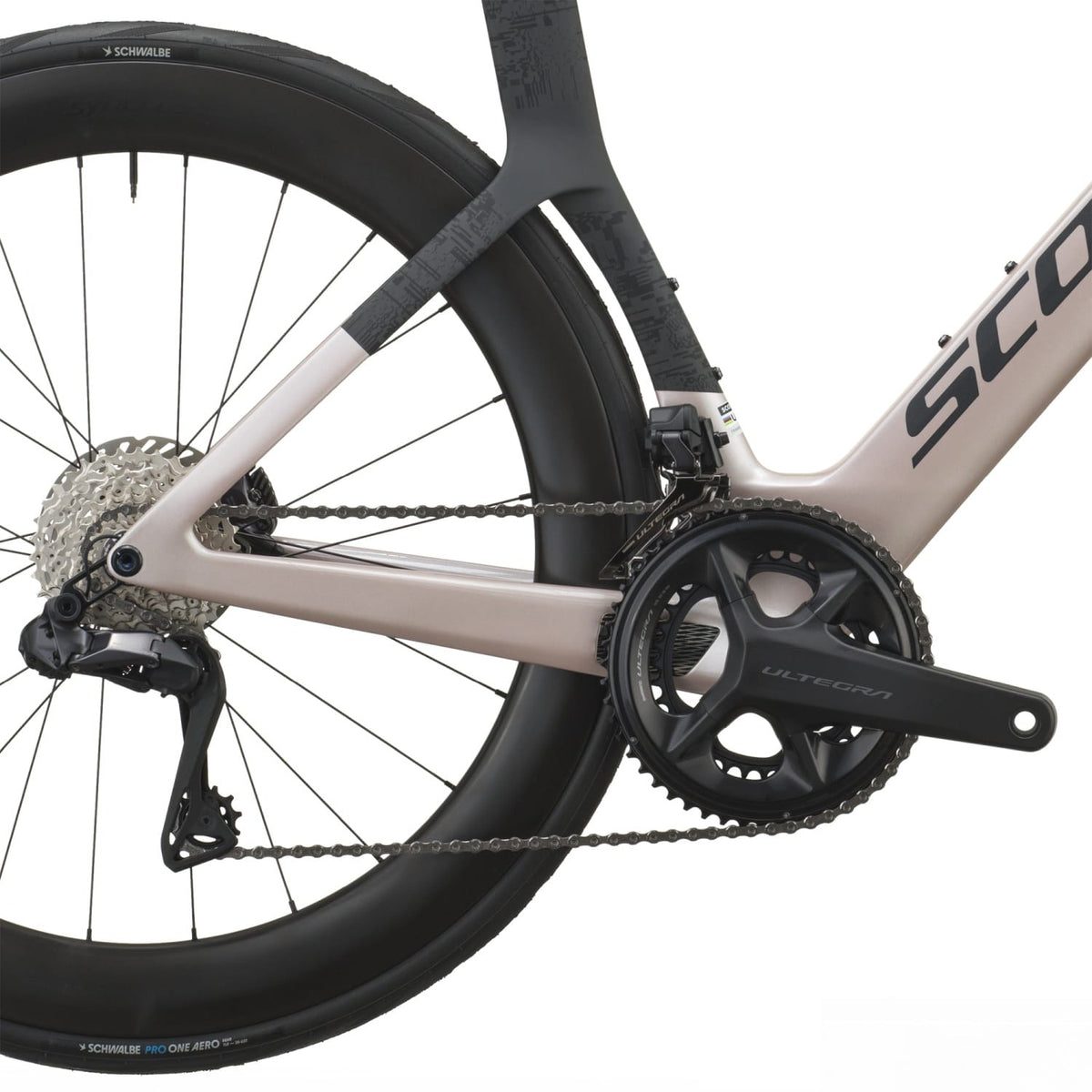 Scott Foil RC 10 2027 Champagne Pink/Carbon Black #2