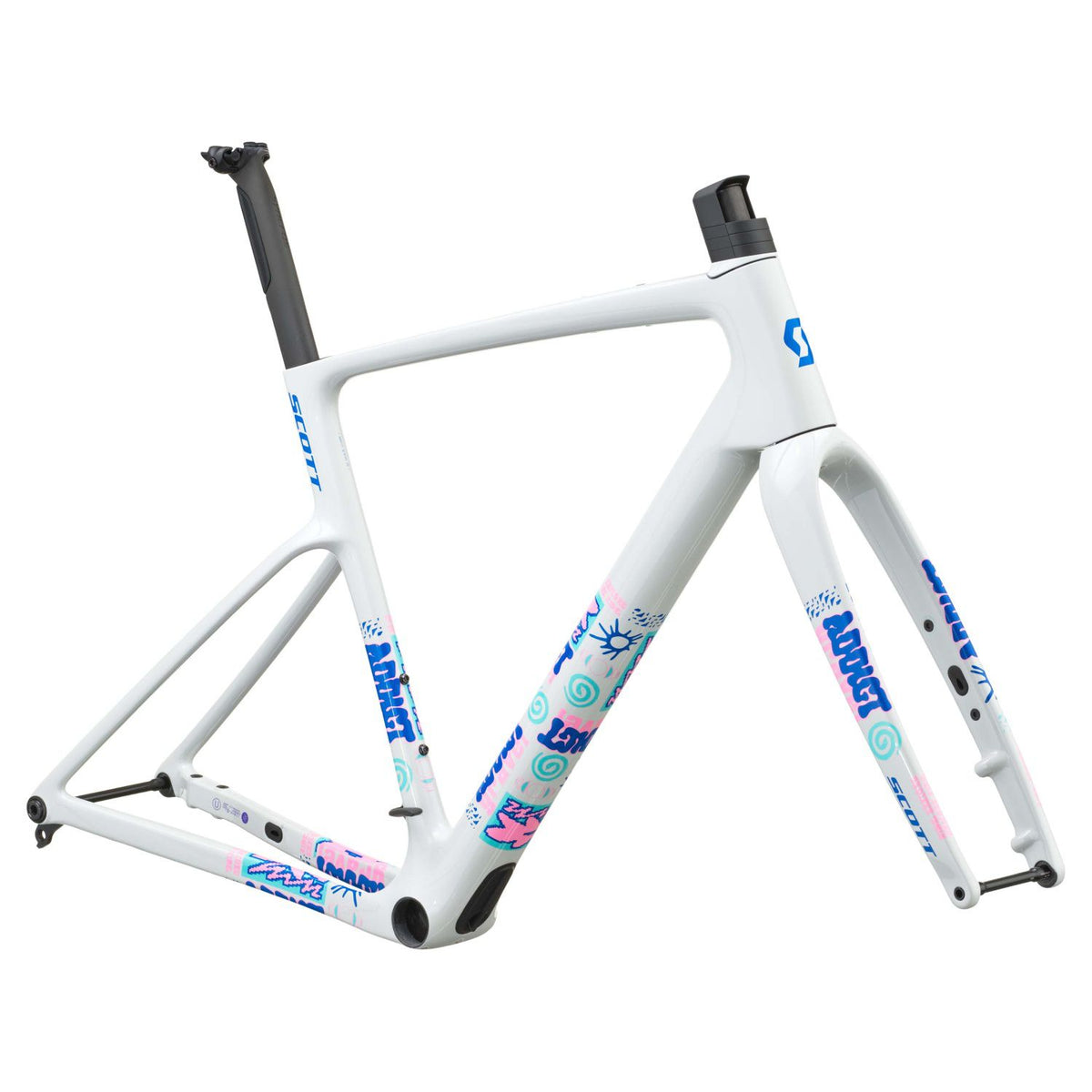 Cuadro Scott Addict Gravel 20 2027 Beluga Grey