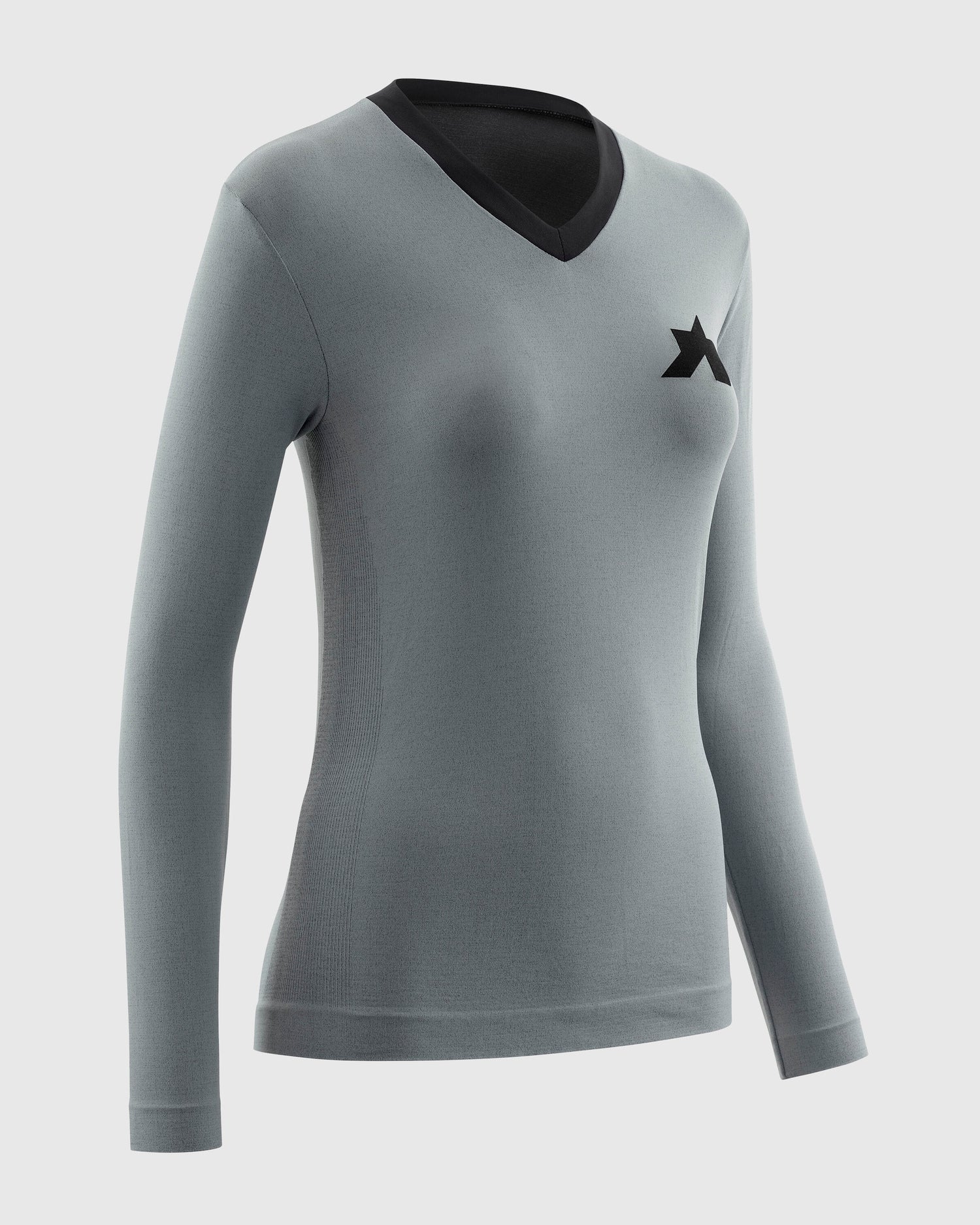 Assos Tactica T5 Camiseta Técnica Manga Larga Mujer Fanatic Silver #3