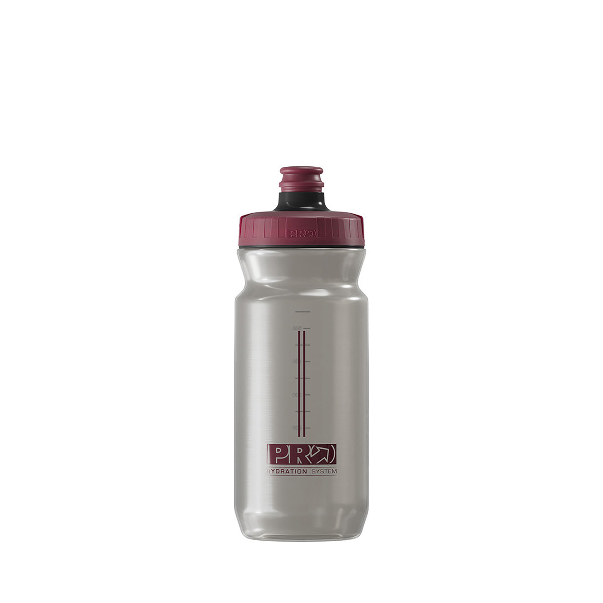 Bidón PRO Performance 600 Autoflow 600ml Transparente Claro/Rojo