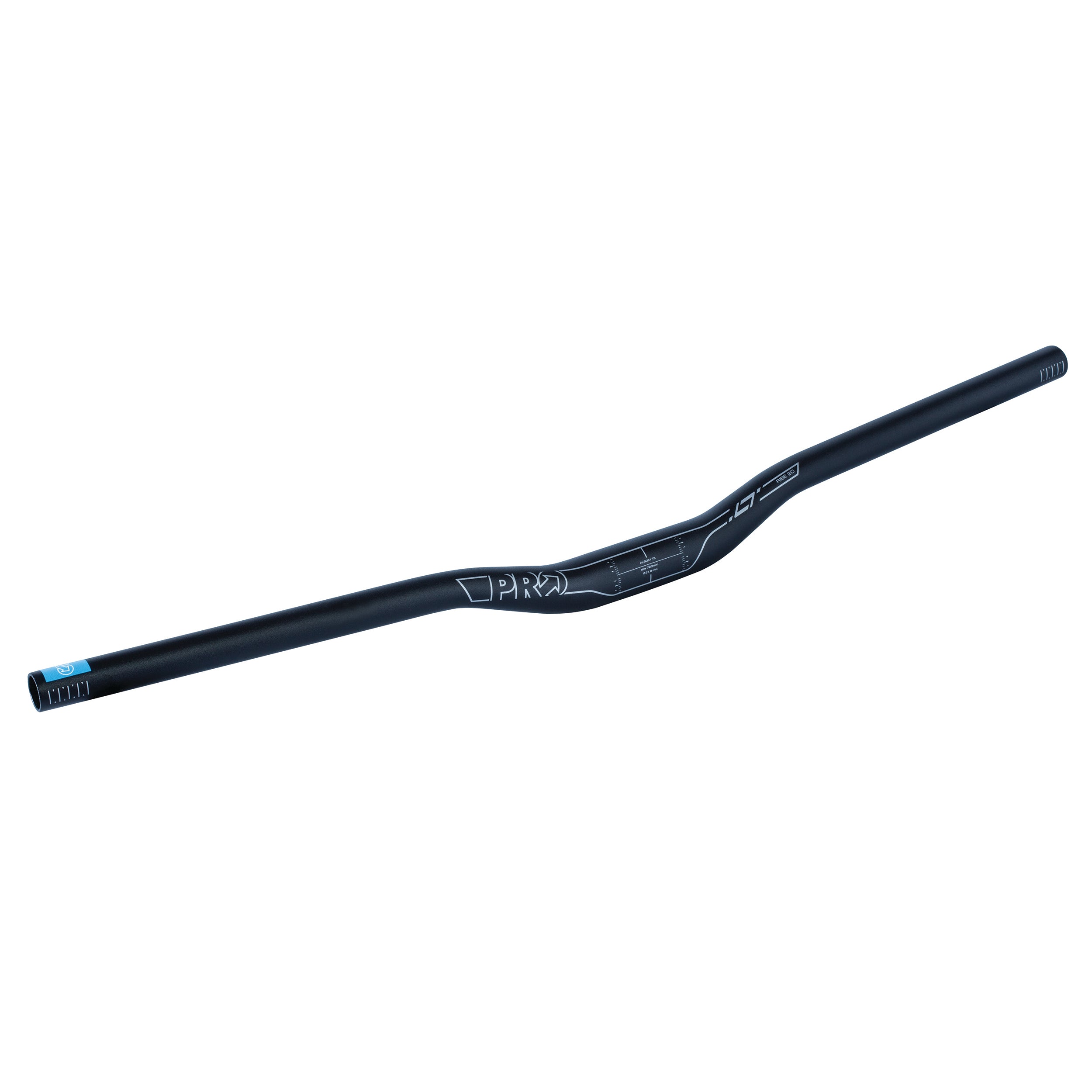 Manillar MTB PRO LT Aluminio 31.8mm/20mm Rise Negro #2
