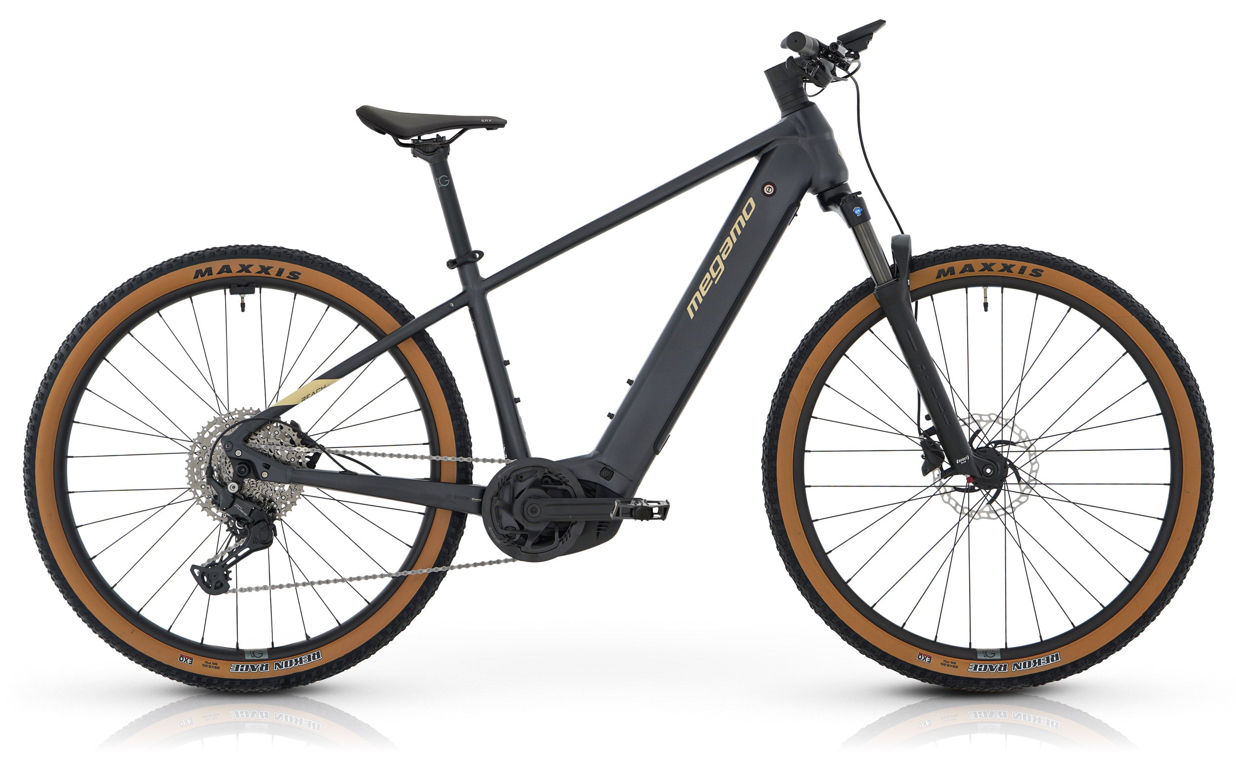 Bicicletas Electricas eMTB Megamo Reach HT 05 2026 Black