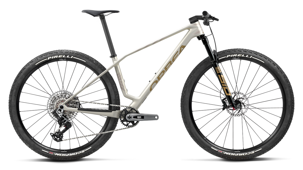 Orbea Alma M-PRO 2027 Golden White/Titan Gold Matt