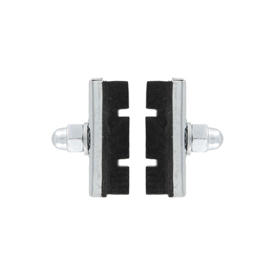 Par Zapatas Freno WAG Sport Ranuradas 40mm Negro