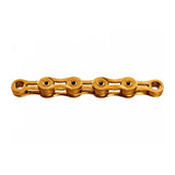 Cadena KMC X9SL Ti-N 114 Eslabones 9v Oro