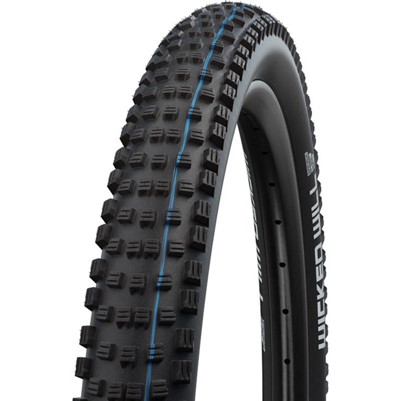 Cubierta Schwalbe Wicked Will HS614 Evolution Super Ground Addix SpeedGrip TLR Plegable Negro/Marrón