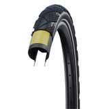 Schwalbe Marathon Efficiency HS617 Evolution Super Race V-G Addix Folding Tire Black Reflective